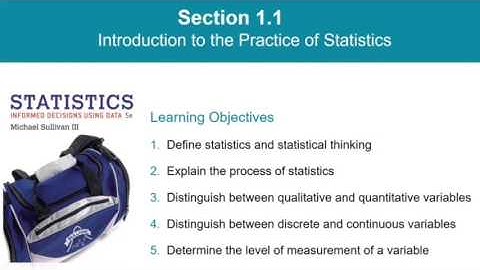 Statistics 1.1, Part 1