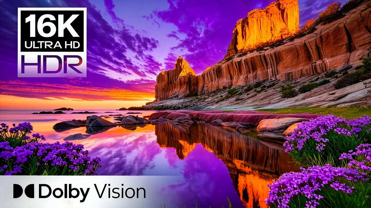 VIVID COLOR Perfection | 16K HDR Dolby Vision™ 120FPS (8K/4K TV) - YouTube