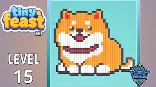 Tiny Feast Level 15: Gameplay Solution