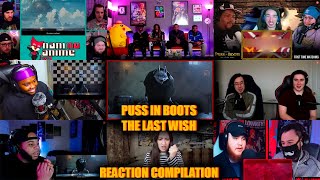 DEATH FIRST APPEARANCE | YOUTUBERS REACTIONS TO PUSS VS DEATH | PUSS IN BOOTS: THE LAST WISH REACT
