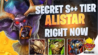 WILD RIFT | ALISTAR SECRET S++ TIER CHAMP RIGHT NOW! | Challenger Alistar Gameplay | Guide & Build