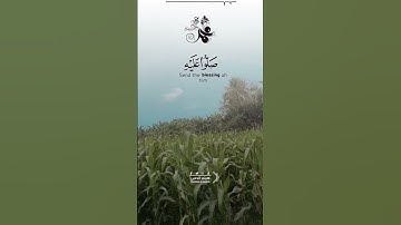 إن الله وملائكته يصلون على النبي  القارئ #هيثم الدخين