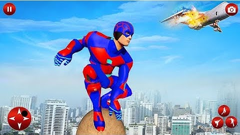 Superhero Robot Speed Hero Part-2 | Rescue City Speed Hero Android GamePlay | By Game Crazy