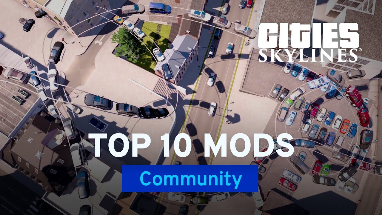 Top 10 Mods And Assets February With Biffa Mods Of The Month Cities Skylines Youtube