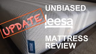 Leesa Bed UNBIASED Mattress Review - 3 Month UPDATE!