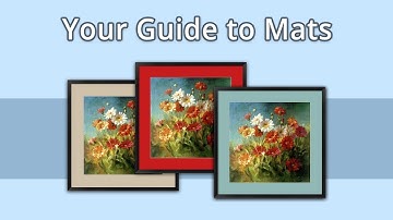Custom framing with a mat How to pick right Matting