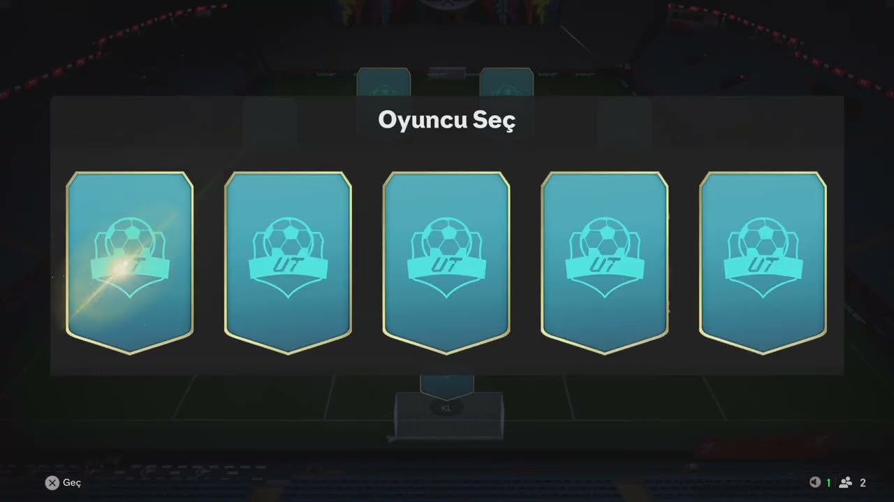Abimle FC 25 Ultimate Team'de Tek oyunculu draft yasaklı'da kadro kuruyorum #1