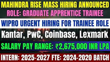 embedUR Systems Mass Hiring Announced | BE | BTech | Freshers OFF Campus Drive For 2024 | 2025 Batch