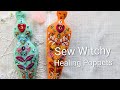How to sew Poppets for Healing. Magical Embroidery Tutorial.