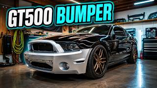 FINALIZED BUMPER FITMENT! ( GT500 Front End Conversion )