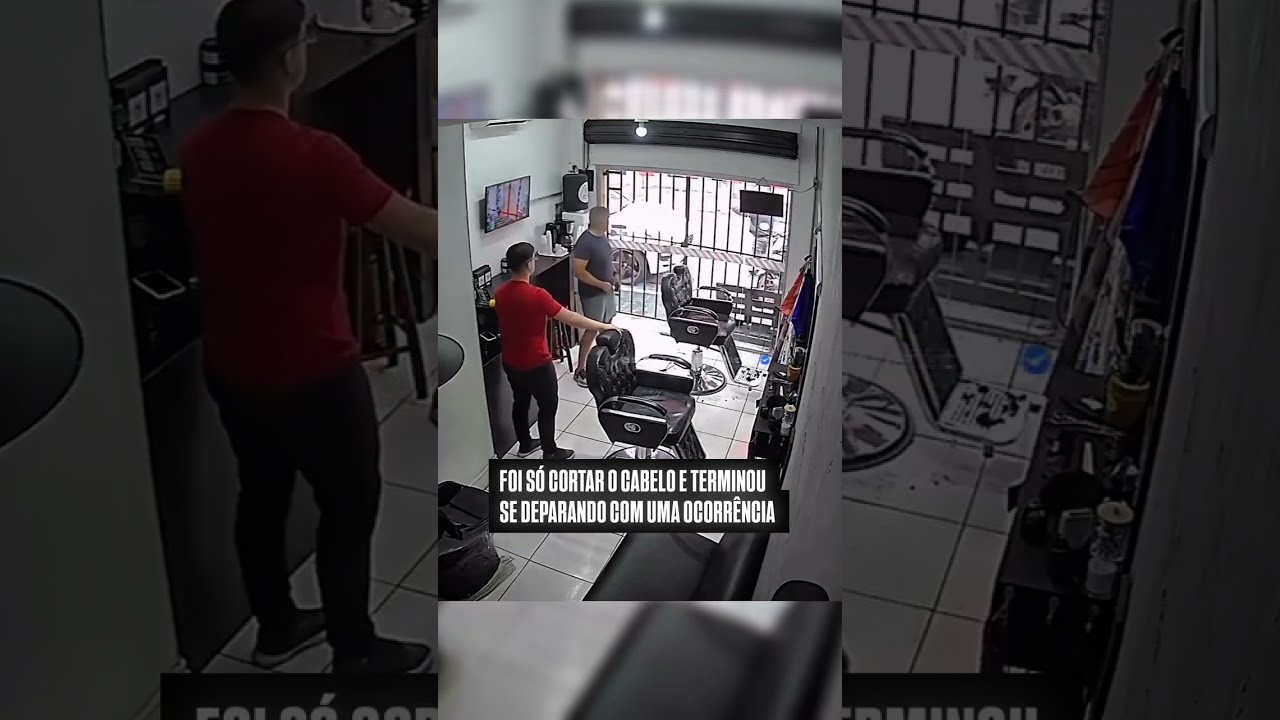 PM corta cabelo e se depara com tentativa de assalto