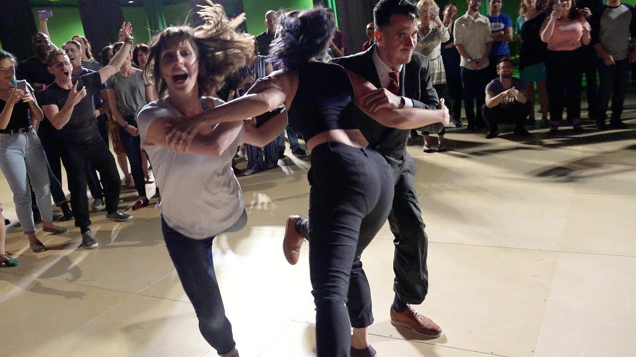 #Milkshake_Challenge Dance Off at Lindyfest