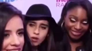 Camila cabello being ignored and shaded by fifth harmony