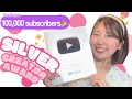 We received a Silver Award for 100,000 YouTube subscribers!!!!