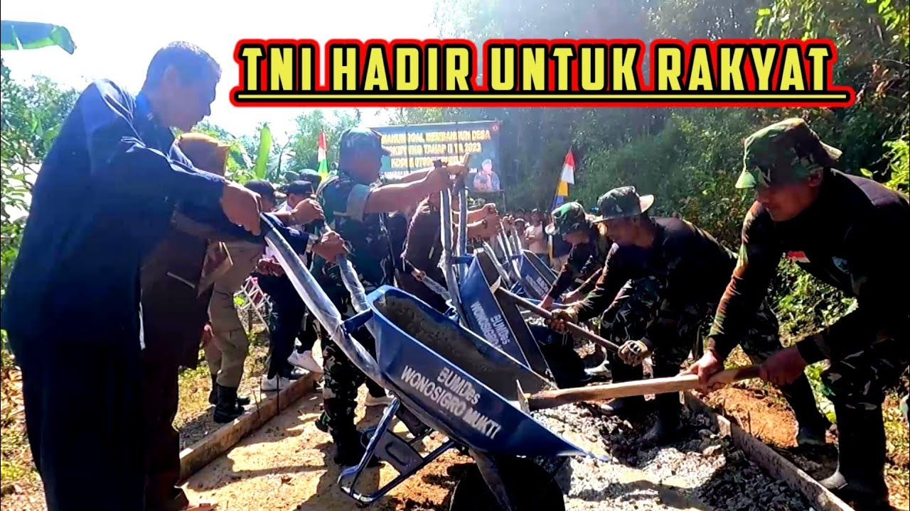 TNI HADIR UNTUK RAKYAT - YouTube