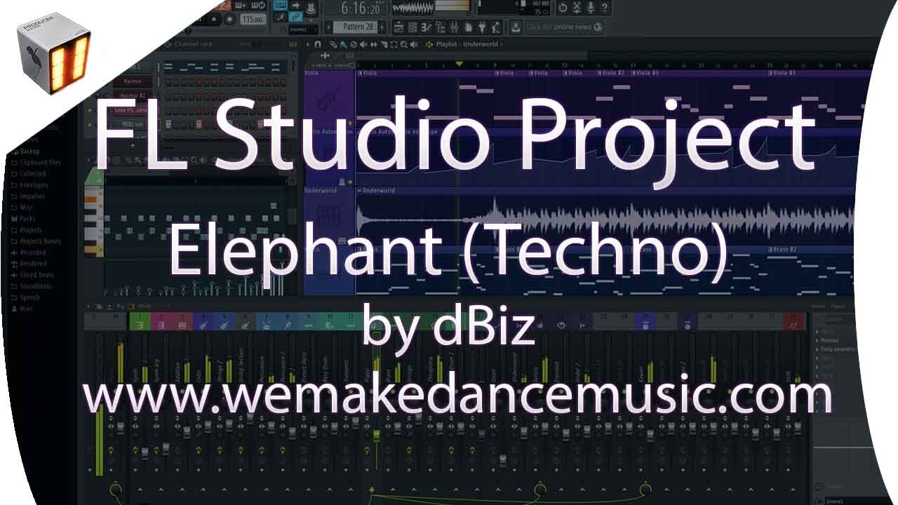 fl-studio-template-techno-elephant-by-dbiz-youtube