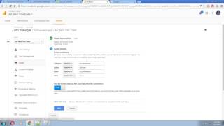 Set up the Events as Goals in Google Analytics