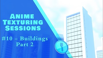 Making Anime in Blender #10 - Making Anime Buildings part 2