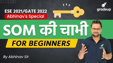 ESE 2021/GATE 2022 | SOM की चाभी | All About Strength Of Material | For Beginners | By Abhinav Sir