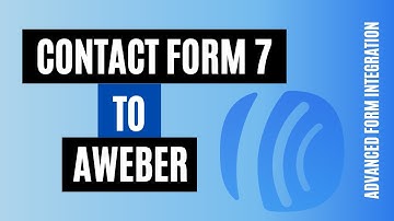 Contact Form 7  To Aweber