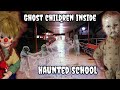 We take our HAUNTED DOLLS to a CREEPY SCHOOL at NIGHT