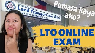 How to take online LTO Exam and renew your drivers license - Step by step and actual exam here! screenshot 4