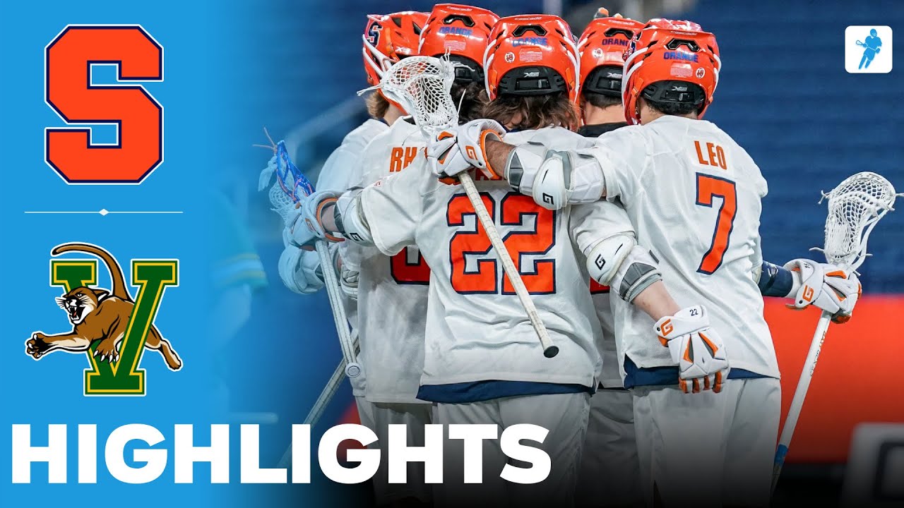 Syracuse vs Vermont | NCAA College Lacrosse | Highlights - February 07, 2025