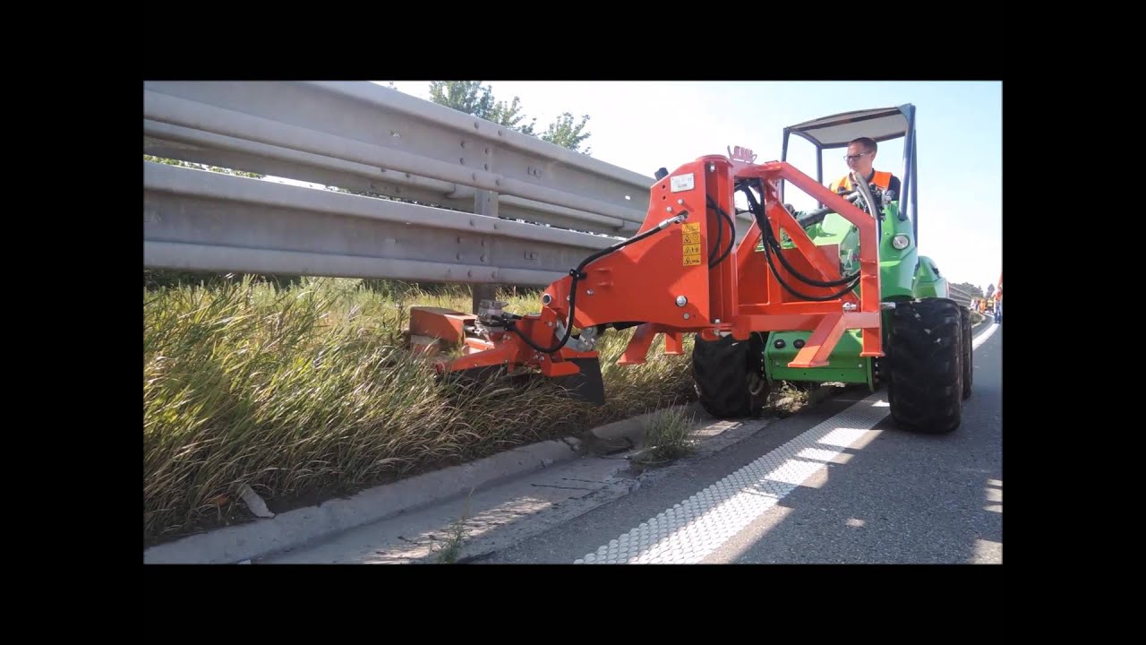 Avant 750 a podsvodidlová sekačka Kneilmann