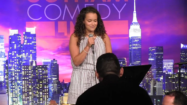 Zoe Larkey performs at Gotham Comedy Club on April...