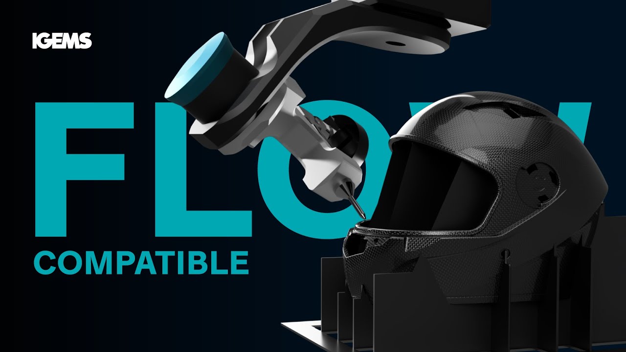 IGEMS CAD/CAM on Flow waterjet machines