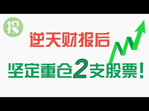 改变格局的财报，未来的投资预期完全改变！财报后，使我坚定持有的两只股票【2021-04-15】