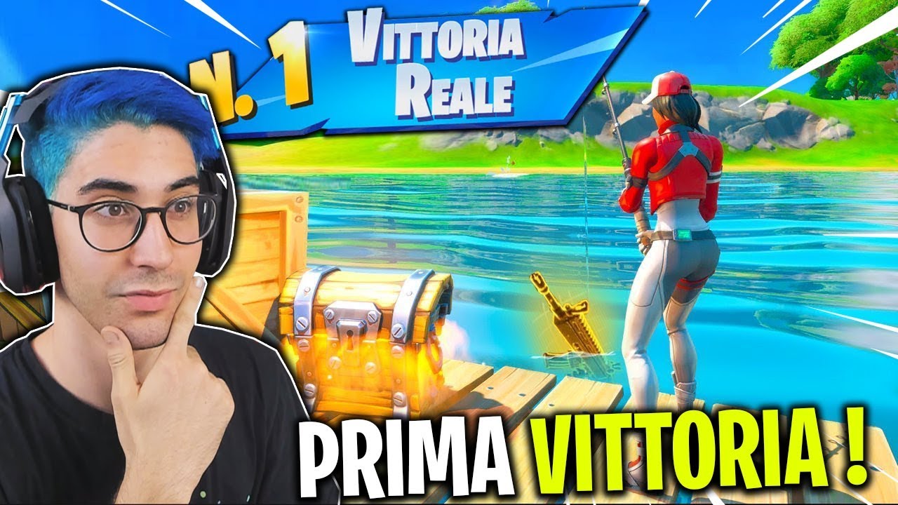 La MIA PRIMA VITTORIA REALE nel CAPITOLO 2 di FORTNITE ! - YouTube