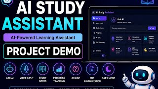 AI Study Assistant | AI-Powered Student Learning Project Demo 🤖📚