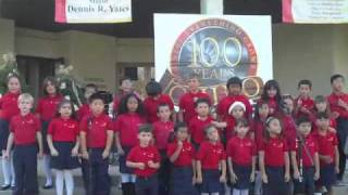 CVCS Christmas Program City of Chino Singing
