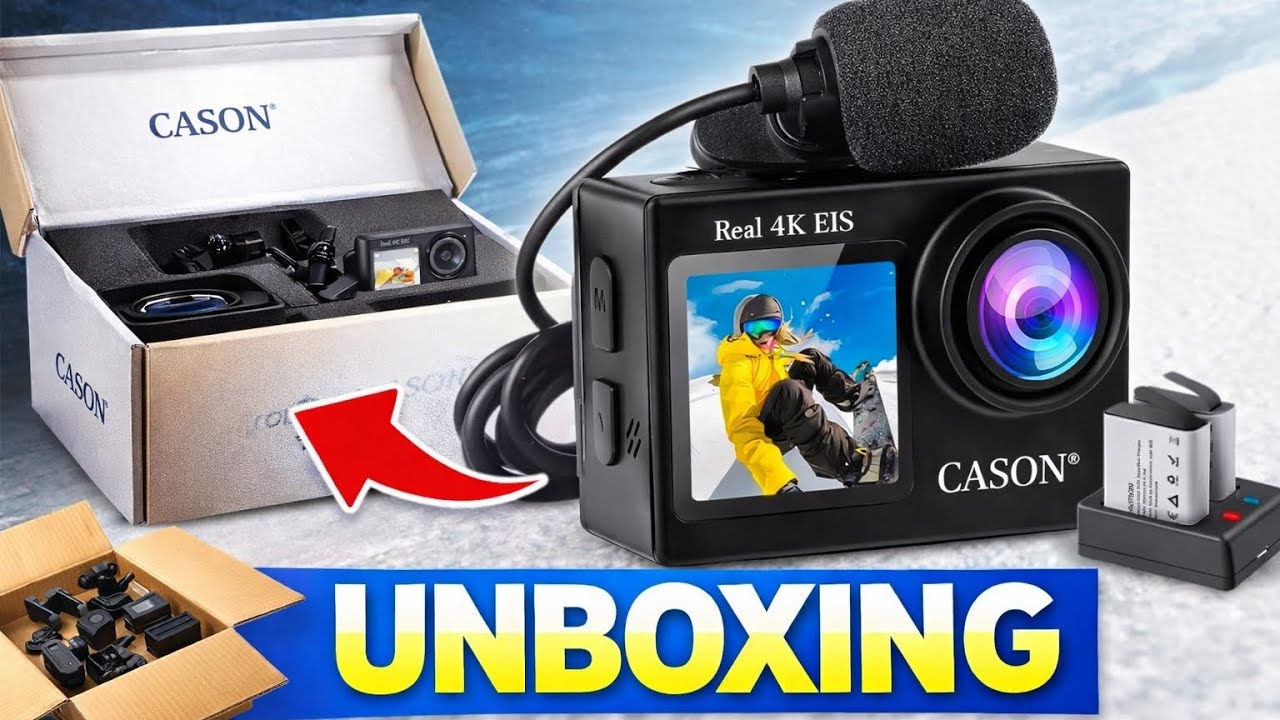 Mera cason ka camera aa gaya 😀👍 UNBOXING VIDEO #minivlog #actioncamera #unboxing 