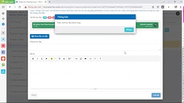 Hướng dẫn GV thao tác cơ bản với Hệ thống VNPT - Elearning (Part 1)