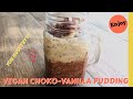 The BEST  VEGAN CHOKO - VANILLA PUDDING// You must try it !!! /// Tanja Aktiv