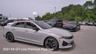 2021 Forte GT-Line vs 2021 K5 GT-Line Premium|Parkside Kia