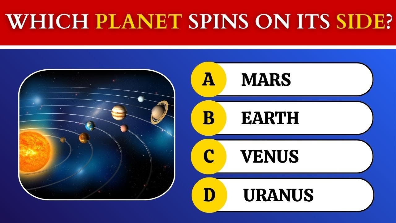 Solar System Questions Everyone Should Know | 40  General Solar System Quiz | Trivia Quiz
