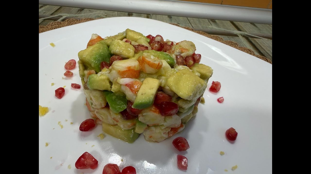 Tartar de langostinos