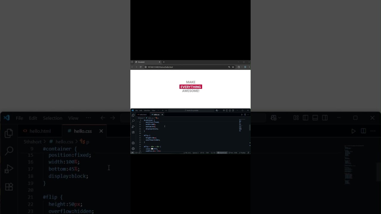 MIND-BLOWING HTML CSS Secrets Revealed for Creating Animated Color Changing Text
