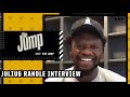 Julius Randle on the Knicks’ offseason moves and Christmas Day matchup vs. the Hawks | The Jump