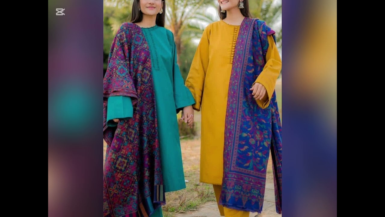 Handmade shawls with decent simple dress#viralvideo #foryou #trending #fashion 