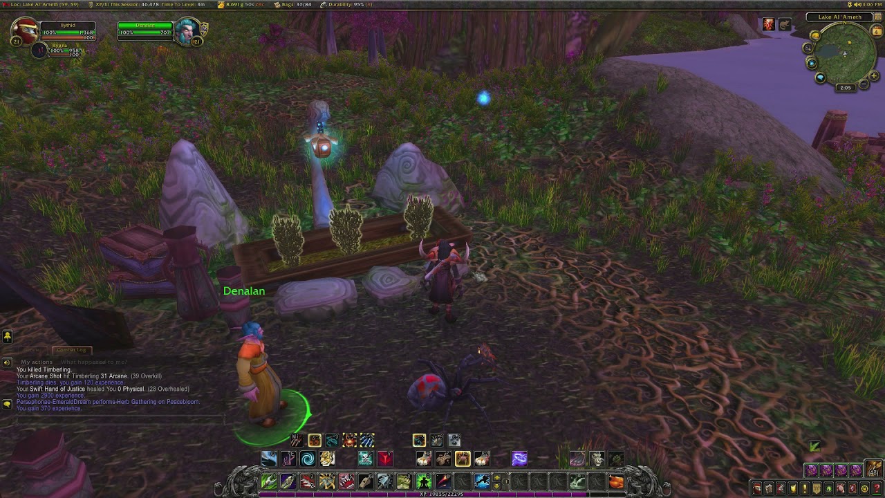 World of Warcraft Teldrassil - The Sprouted Frond