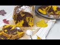 Chocolate Pumpkin Swirl Loaf  | Pumpkin Chocolate Bread Recipe