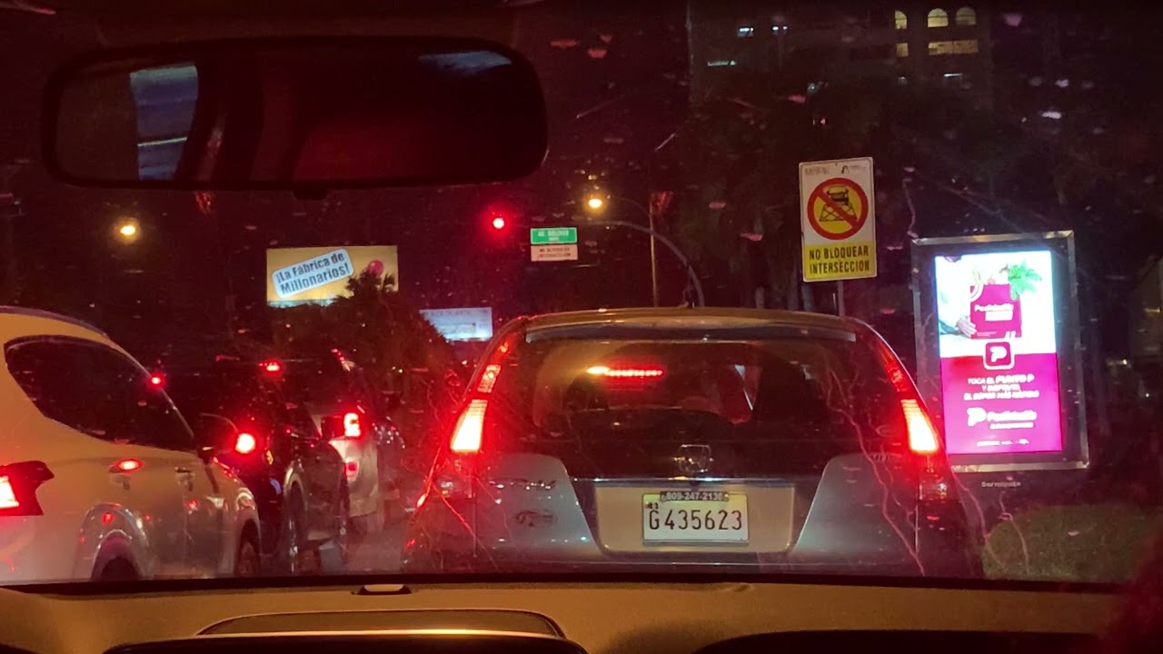 NIGHTLIFE IN SANTO DOMINGO Dominican Republic LA CAPITAL AT NIGHT