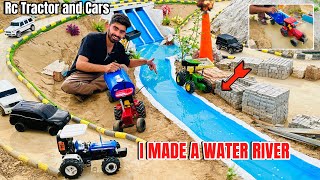 Making A Water River Using Rc Tractor Construction In Mini City aakash946