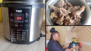 Von Electric Pressure Cooker Review||How to use an electric pressure cooker