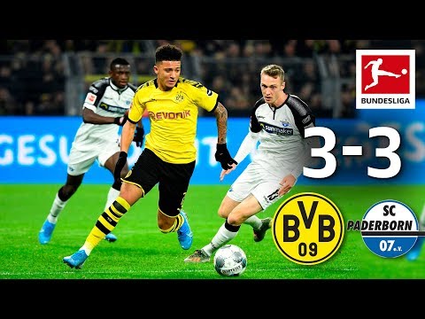 Borussia Dortmund vs. SC Paderborn I 3-3 I Highlights I Last-Minute Reus Goal Crowns BVB Comeback