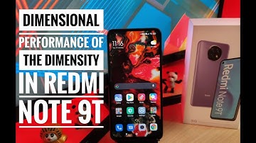 Redmi Note 9T Performance Test! AntutuBenchmark!GeekBench! Dimensional Performance of the Dimensity!